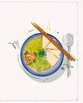 Vorschaubild Asia-Krautsuppe mit Räuchertofu, Miso und Pilzen © Carina Lindmaier