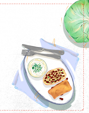 Vorschaubild Krautstrudel mit Käferbohnen © Carina Lindmaier