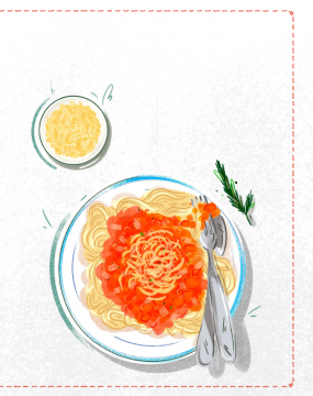Vorschaubild Spaghetti mit Soja-Bolognese © Carina Lindmaier