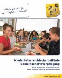 Mediendetails: Leitlinie Gemeinschafts­verpflegung für das Mittagessen in Schulen (NÖ)