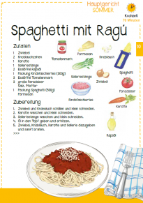 Mediendetails: Spaghetti mit Ragú Sommer
