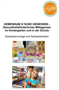 Mediendetails: Speiseplanvorlage und -ideen für Kindergarten und Schule