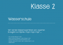 Mediendetails: Wasserschule 2. Klasse