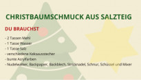Mediendetails: Christbaumschmuck aus Salzteig