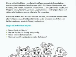 Rate-Spiel für die Sinne