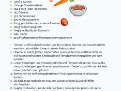 Rezept Linsenbolognese