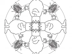 Arbeitsblatt Kartoffel-Mandala Projekt Schmatzi