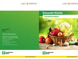 Deckblatt Folder Gesunde Küche
