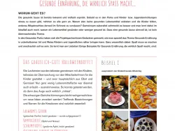 Seitenansicht Ernährung die Spaß macht!