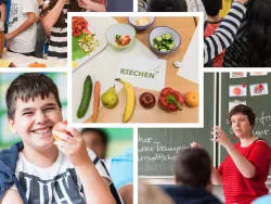 Deckblatt Handbuch für PädagogInnen - Wiener Schulfruchtprogramm