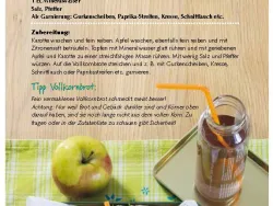 Ansicht Karotten-Apfel-Aufstrich