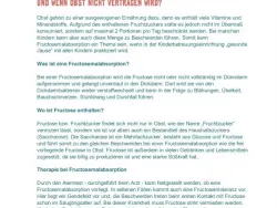 Fructosemalabsorption Voransichtbild