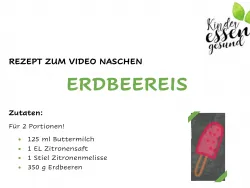 Voransicht Erdbeereis