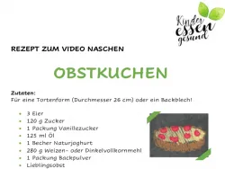 Voransicht Obstkuchen Rezept