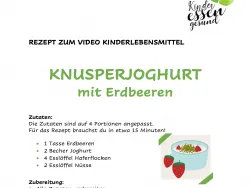 Voransicht Knusperjoghurt mit Erdbeeren