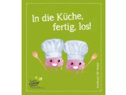 Cover Kinderkochbuch "In die Küche, fertig, los!"