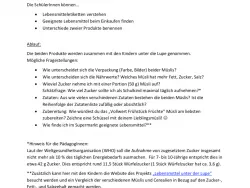 Vorschau Praktische Übung: Lebensmitteldetektiv