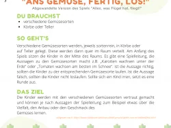 Ans Gemüse, fertig, los! Voransicht