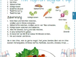 Vorschaubild Rezept Wintergemüse aus dem Ofen mit Topfen-Joghurt-Dip