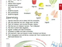 Vorschaubild Herbstrezept Lachsfilet mit Pak Choi