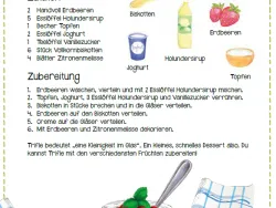Frühlingsrezept Erdbeer-Holunder Trifle