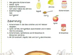 Frühlingsrezept Kichererbsen-Aufstrich