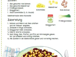 Frühlingsrezept Mais-Bohnen-Salat