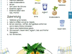 Vorschaubild Winterrezept Sellerie-Birnen-Salat mit Nüssen