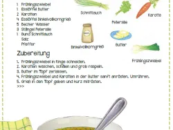 Frühlingsrezept Grießsuppe mit Kräutern