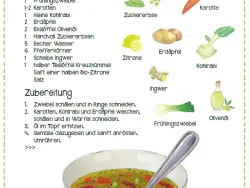 Rezept Klare Frühlingssuppe