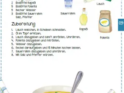 Vorschaubild Winterrezept Polenta-Lauch-Suppe