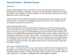 Vorschaubild Elternbrief Kivi Projekt aks Gesundheit