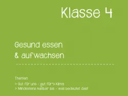 Deckblatt Gesund aufwachsen 4. Klasse / © aks Gesundheit