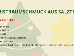 Vorschaubild Christbaumschmuck aus Salzteig