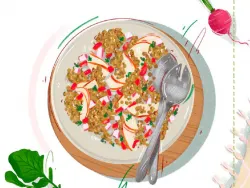 Vorschaubild Apfel-Linsensalat © Carina Lindmaier