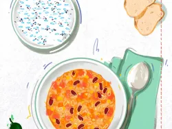 Vorschaubild Chili sin Carne mit Soja-Geschnetzeltem © Carina Lindmaier