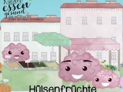 Gehirnchen beim Einkaufen am Markt