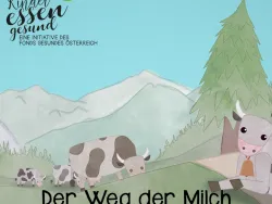 Vorschaubild Kühe auf grüner Almenlandschaft