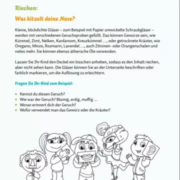 Rate-Spiel für die Sinne