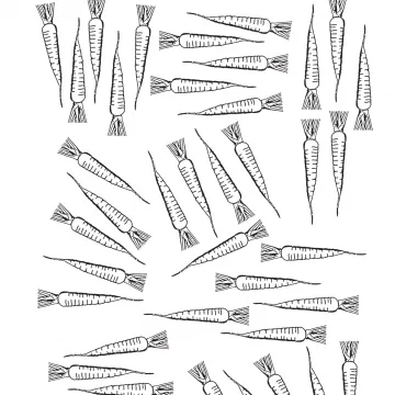 Arbeitsblatt Karotte-Ernten Projekt Schmatzi