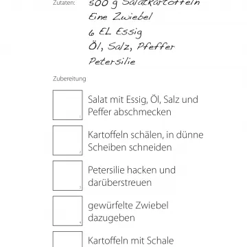 Arbeitsblatt Kartoffel-Rezept-mit-Tücken Projekt Schmatzi