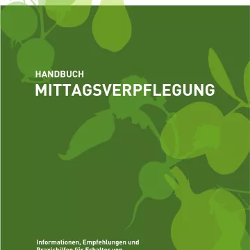 Deckblatt Handbuch Mittagsverpflegung Styria vitalis