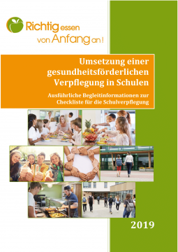 Deckblatt REVAN Begleitdokument Umsetzung einer gesundheitsförderlichen Shulverpflegung