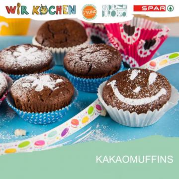 Abbildung Rezeptkarte Kakaomuffins