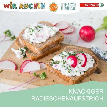 Abbildung Rezeptkarte Knackiger Radieschenaufstrich