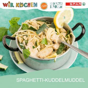 Abbildung Rezeptkarte Spaghetti-Kuddelmuddel