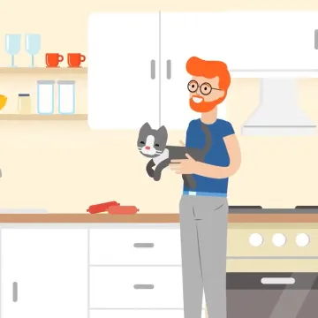 Voransicht Schau dass die Küche sauber bleibt