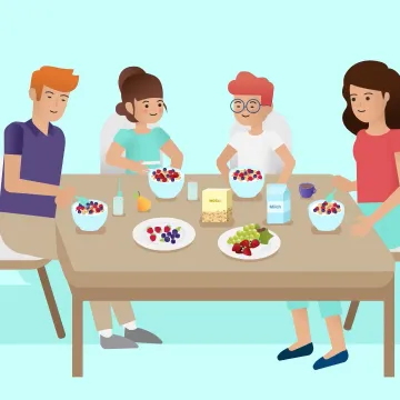 Voransicht Richtig essen in Schule und Alltag: Obst und Gemüse für Kinder