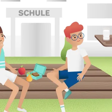 Voransicht Video Richtig essen in Schule und Alltag: Milch und Milchprodukte für Kinder