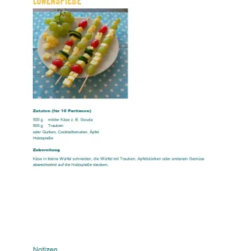 Voransicht Löwenspieße